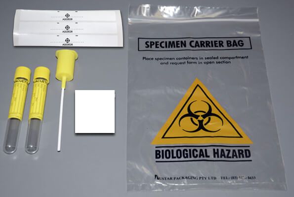 A & B Sample Kit with Transfer Tube