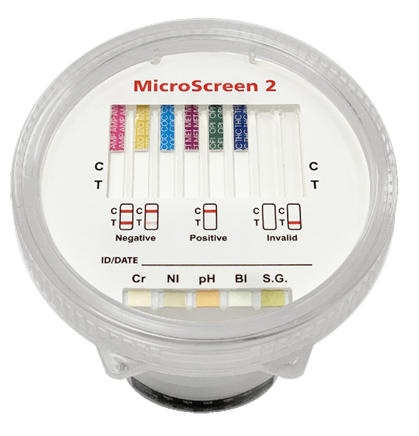 MicroScreen2 Urine Drug Cup, box of 25