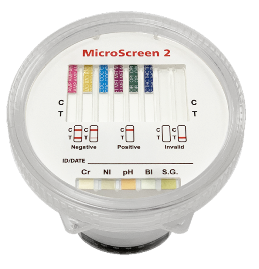 MicroScreen2 urine drug cup